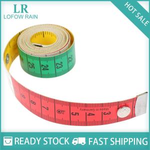 LF Wholesale✨Flash Sale ✨ 60in สายวัดขนาด150ซม. เครื่องมือตัดเย็บเทปแบนเครื่องมือวัดขนาดตัว
