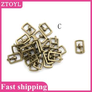 ZTOYL💝 10pcs 4.5mm mini doll buttons ultra-small Tri-glide buckle doll belt buckle