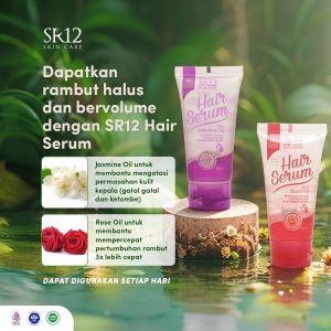 SR12 Hair Serum Perawatan Rambut Rusak Menutrisi Rambut dan Kulit Kepala