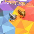 Gold Body Bolts for Honda ADV 150 - Full Thead - M5 x 15mm - Mushroom Type (Sold Per Piece). 