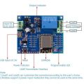 6X WIFI Relay Controller Module, DC 5V 8V-80V ESP8266 Wireless Controller Module ESP-12F for IOT Smart Home APP. 