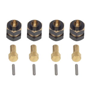 Precise Brass Weighted Wheel Hub Adapters Counterweight For 1/24 SCX24 Remote Control Car Modification Accessories