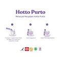 Hotto Purto Multigrain Dengan Ubi Ungu Minuman Tinggi Serat, rendah kalori, Serta kesehatan pencernaan Tubuh. 