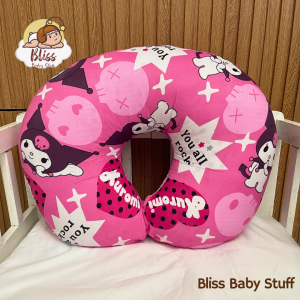 100% Canadian Cotton Nursing Pillow for Infant Baby with Removable Case | Multifunctional Breastfeeding Pillow | Crib not included