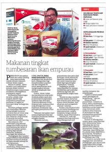 [CEPAT BESAR] - TROPICARP MAKANAN KHAS IKAN KELAH ( MAHSEER ) PELIAN  EMPURAU KOI & IKAN SUNGAI TROPI CARP + FREEGIFT