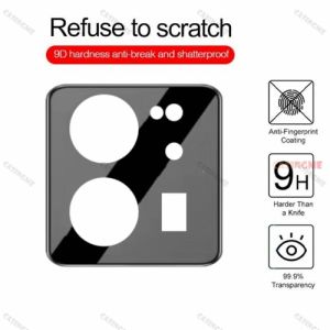 Xiaomi กล้อง13 T 13TPro 2023คลุมทั้งหมดเลนส์กล้องถ่ายรูป3มิติสำหรับ Xiaomi 13 T 13 T T13 13TPro Xiaomi13T 2023 4G 5G ป้องกันเลนส์กล้องคลุมทั้งหมดกระจกนิรภัยฟิล์มป้องกันกล้อง