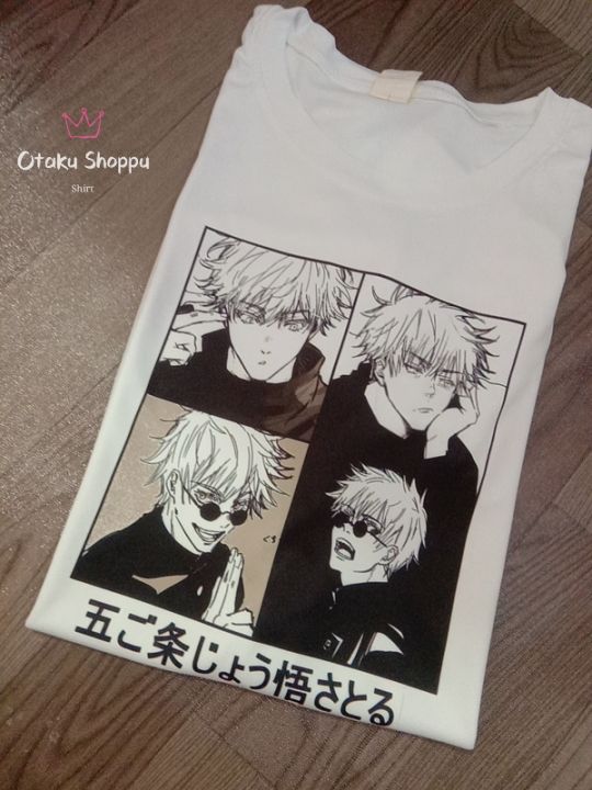 Gojo Satoru 4pics Jujutsu Kaisen Anime Shirt Hellocollection Lazada Ph