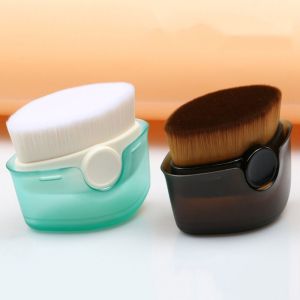 SUTONGXUE Lớn Cọ nền dạng lỏng Mềm Chuyên nghiệp Cọ trang điểm Kabuki Di động Mỹ phẩm Cọ tạo hình tạo khối Phụ nữ
