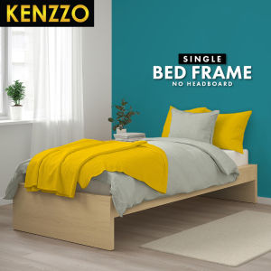 FREE SHIPPING & INSTALLATION🆓🚚 KENZZO !!! SNOW SERIES SINGLE PULL OUT BED /Wooden Single Bed Frame /Single Bed Frame