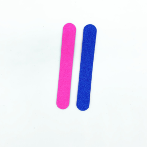 single Use Small Rub Wear Nail Tool 5cm Nail File Powder Rub Blue Nail Stock Mini Wood Chip File