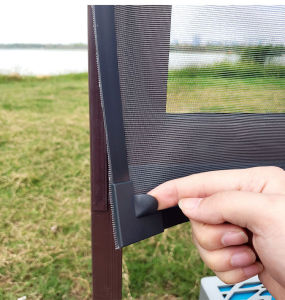 Invisible Fly Mosquito Screen Net Mesh Custom Made DIY Magnetic Window Screen fit windows Up to Any Size Removable&Washable