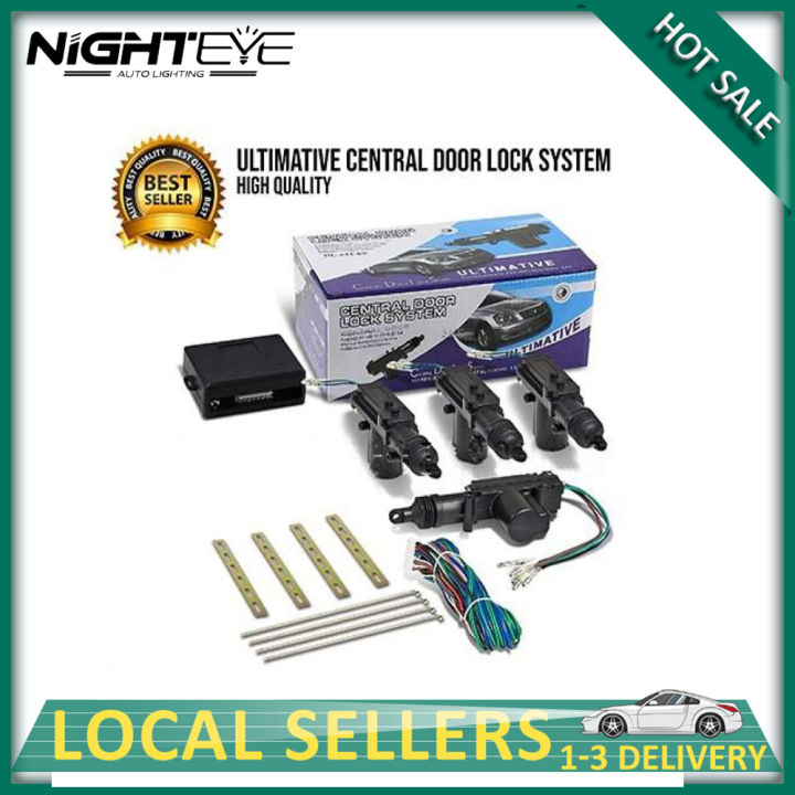 NIGHTEYE Car Central Door Lock Ultimative Universal Central Door Lock ...