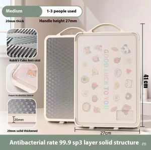 Home new upgraded 304 food grade stainless steel double sided sticky kitchen cutting board papan pemotong 菜板