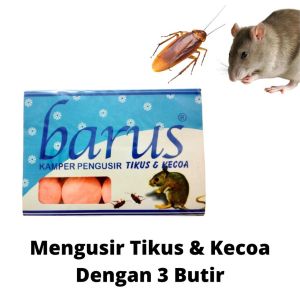 Barus Pengusir Tikus dan Kecoa Multisize - Wadah Bungkus Praktis Multi-Produk