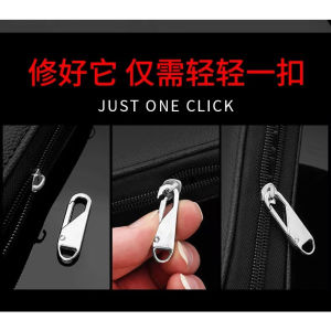 5Pcs PENGAIT RESLETING Serbaguna Universal Bisa Dilepas Pasang - Pengait Resleting Tas Celana Baju Dompet Koper - Zipper Head Cantelan Gantungan Serbaguna - Cantelan Alat Penarik Sleting – Pengait Kepala Resleting Pengait Seleting - Bisa COD