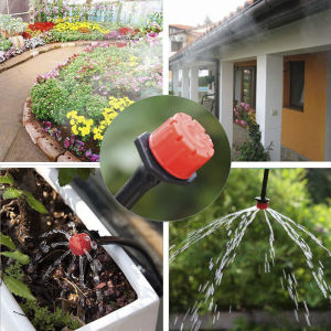 5M-50M Automatic Garden Micro Drip Irrigation Kits Watering Kits Watering System Adjustable Dripper DIY Garden Watering