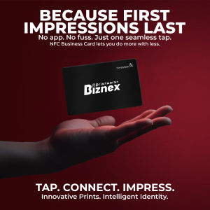 Biznex NFC Business Card - Customized Digital Business Card No App Needed Tap to Connect Tap & Save tap&save