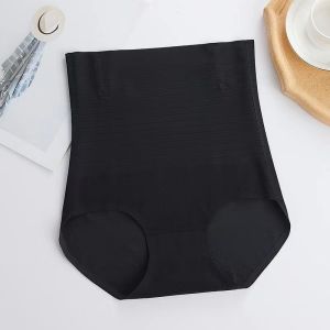 Maniyun 29cm High Waist Ice Silk Tummy Control Seamless Panties Hip Lifter Underwear 高质量 真收腹