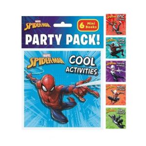 Disney Princess Colouring & Activity 6 Mini Books Party Pack for Kids with Games & Puzzles