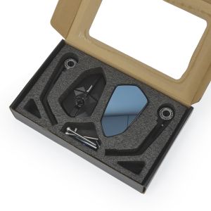 For HONDA ADV 160/150 ADV160 Motorcycle Aluminum Alloy CNC handlebar rearview mirror Baphomet style sword handlebar rearview mirror