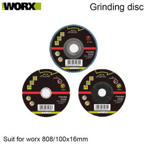Worx 100x16mm lưỡi cắt Sander đĩa giấy nhám bánh xe phù hợp cho WU808 WX802 góc mài cũng cho 100mm khác mài máy