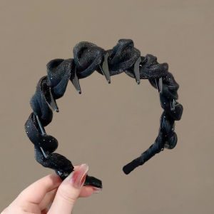 【ZEVER】ที่คาดผมทรงคลื่นกันลื่นมีฟันแบบใหม่ปี 2025 สำหรับผู้หญิงพร้อมที่คาดผมรูปหัวกะโหลกสูงสำหรับออกไปข้างนอก ที่คาดผมแบบติดผมล้างหน้าอเนกประสงค์และทันสมัย