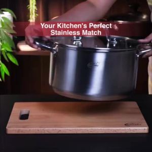 Chefs Gallery Stainless Steel Cookware Set 5pcs