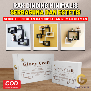 Rak dinding kayu kotak tempel serbaguna hiasan dinding kayu rak dinding kamar ruang tamu