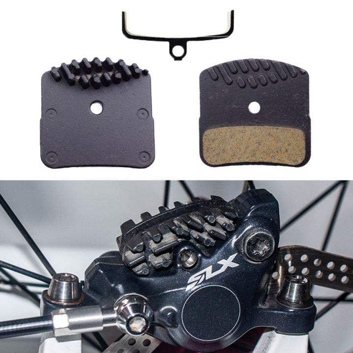 MTB Resin Cooling Fin Ice Tech Disc Brake Pads For Shimano M7120 M6120 M820  M640 MT520