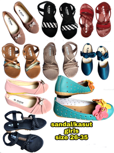 MURAHSandal Budak Kasut Budak Perempuan Girls Sandals Girls Shoes Kasut Sandal Kanak-Kanak Perempuan Kasut Raya (part 2)