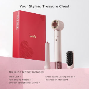 Keheal HM1 Multi-Function Hair Dryer 3 IN 1 Negative Ion High-Speed Quickly Dry Curl Straighten