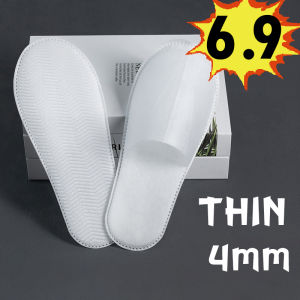 Towel Open Closed Toe Hotel Slipper Spa Shoes Disposable