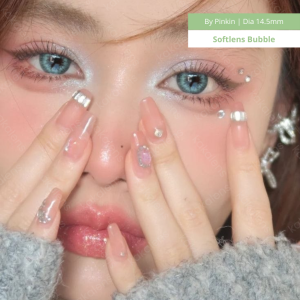Softlens My Bubble Green 14.5mm Natural Lens / Softlen My Bubble by Pinkin Softlens