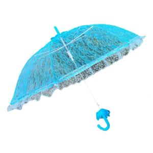 Handmade Lace Umbrella Sun Protective Parasol Photography Wedding Umbrella For Beach Vacation And Garden Parties