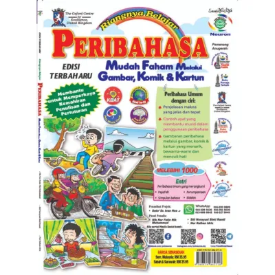 Riangnya Belajar Peribahasa Mudah Faham melalui Gambar Komik & Kartun sekolah rendah primary school