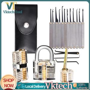 [Vktech]Key Extractor Hand Lockpick Wrench Broken Key Tool Combination Padlock Hardware