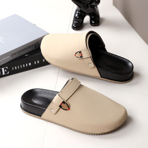 New Business Mens Slippers Summer Designer Sandals Versatile and Stylish for Home and Outdoor Wear Trendy Mens Slippers