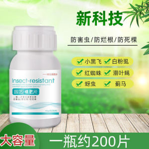 Gardening Insect-Resistant Tablet Saccharification Boron Fertilizer Tablets Insect-Proof Granules Flower Insect-Killing Green Plant Potted Plant Vegetable Field Insect-Removing