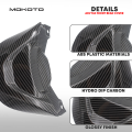 MOKOTO ADV 160 FRONT BEAK GRANISH COVER LOW WINGLET CAP CARBON / MATTE BLACK / FORGED FOR HONDA ADV 160 MOTORCYCLE. 