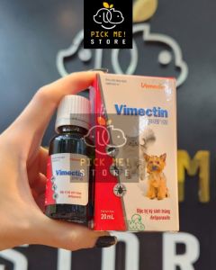 Vemedim Vimectin pour on Phòng và Tri Ve Bọ Chét Mạt cho Chó Mèo Chim Cảnh Gia Cầm