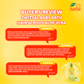 Zwitsal Baby Bath Natural 2-in-1 Hair & Body 100ml. 