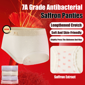 【Five-piece Gift Box】Underwear Gift Set 5-Pack Mid Rise Breathable Cotton Panties Soft Comfortable Waistband Hygienic Antibacterial Packaged Underwear Set Breathable Cotton Panties