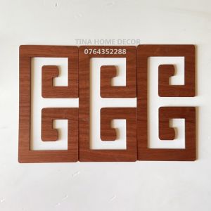 Viền trang trí bàn thờ chữ C kích thước 20x10cm