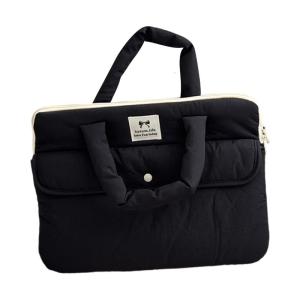 Shockproof Laptop Organizers Soft Lined Protective Case Fabric for 11 13 14 15 15.6inch With Convenient Handle