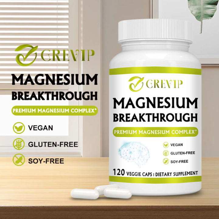 MAGNESIUM BREAKTHROUGH - Premium Magnesium Complex - Contains 7 Forms ...