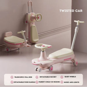 Twisting Car Baby Twisting Car Toy Spinning Car for kid with Music and Lights Birthday Gifts for Kids