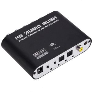SDG for PS3 DVD player HD SPDIF Coaxial Analog Converter Stereo 5.1 Channel DAC Converter AC3 Audio Digital to Analog Audio Decoder Decoder Amplifier