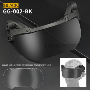 Outdoor sports toys competitive games Gear Tactical Helmet Flip Goggles (GB-002) WARWOLFGEAR