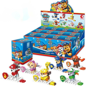【SG stock】PAW Patrol Blind Box Model Building Blocks Toy Transform Figures Bricks Toys for Kids PAW Patrol Toys birthday gift