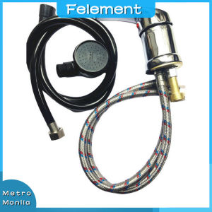 Salon Bath Bowl Set Faucet And Sprayer Hose Kit Shampoo Bed Faucet With Hose